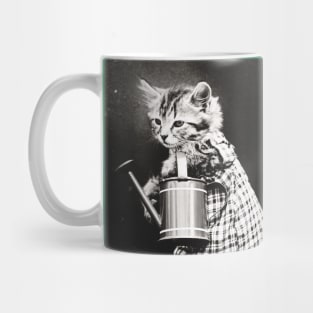 Vintage Gardening Kitties Photo Mug